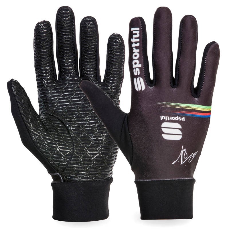 Racing hansker Sportful Lycra Chicco svart Racing hansker Sportful Lycra Chicco svart